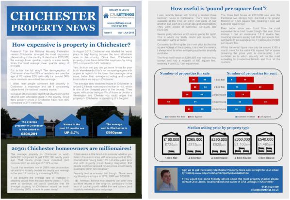 Chichester Property News April-June 2016
